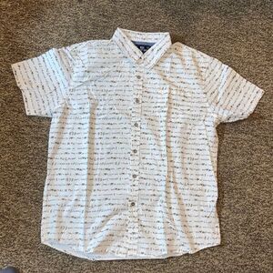 MBX PREMIUM COOOS Beige Patterned Casual Shirt Size L